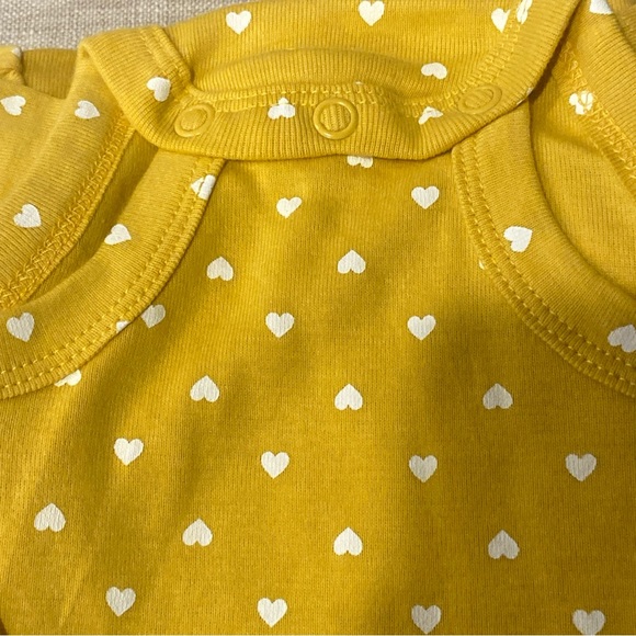Baby Carter's 5-Pack Short-Sleeve Floral Stripe Heart Dots Bodysuits - Picture 11 of 12